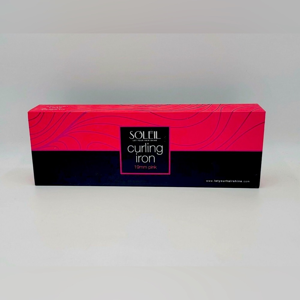 Soleil ceramic curling iron 25mm